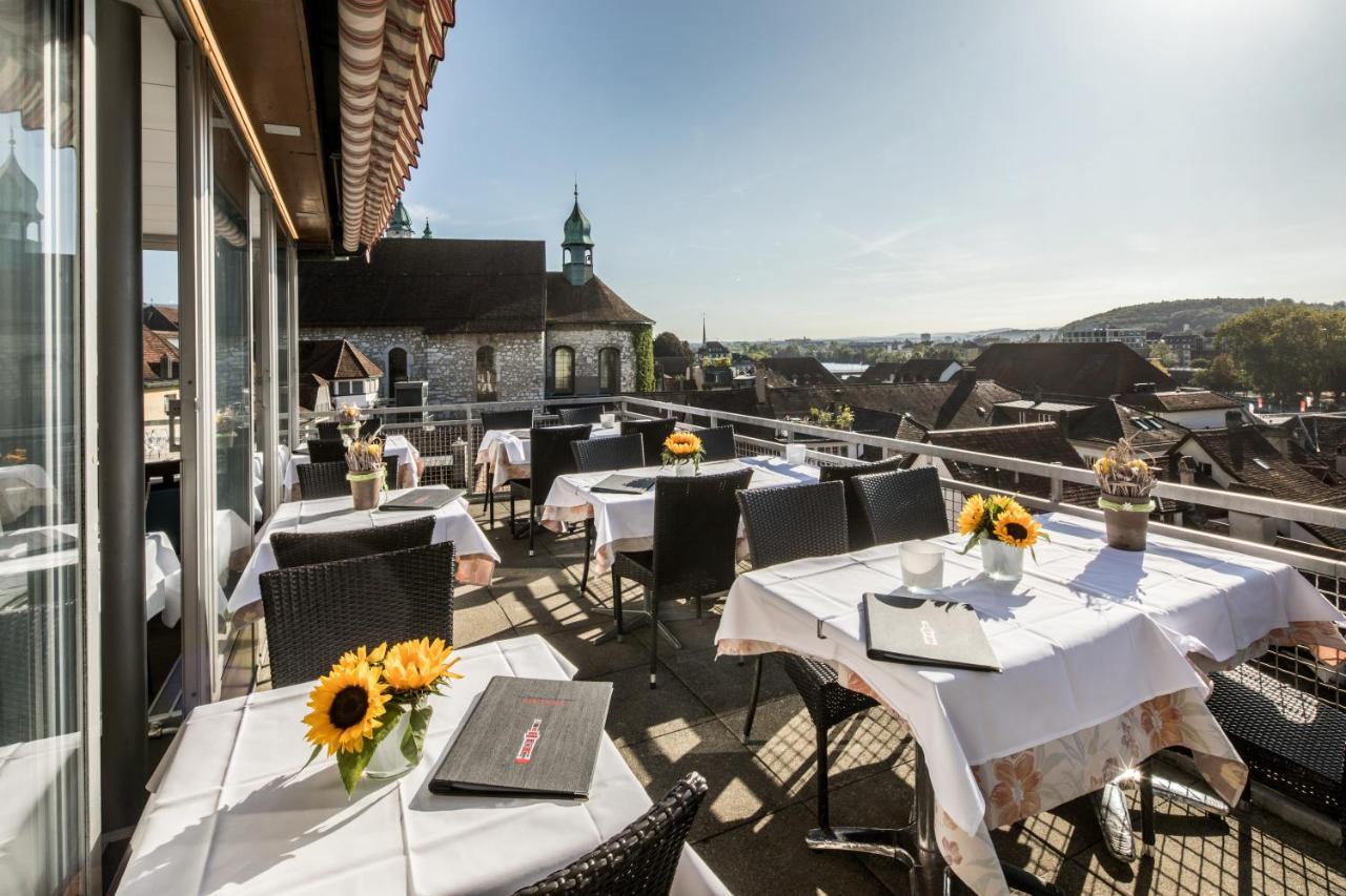 Hotel Roter Turm Solothurn Bagian luar foto